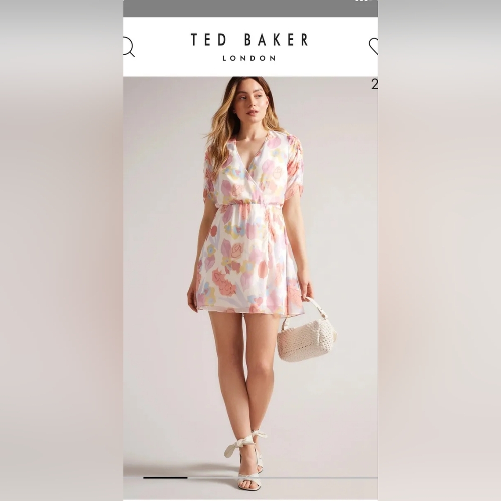 Ted Baker Juleah Ruched Mini Dress